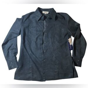 Jessica Sport Black Button-Up Shirt